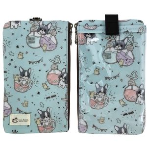 Waterproof Boba Frenchie Phone Case Pouch W/ Neck Strap